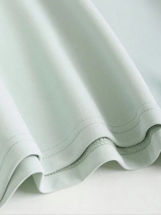 Woven Square Neck Solid Midi Dress In Moss Green From Cider Sz 1XL - Picture 15 of 16